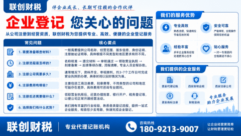 网络信息服务公司财会服务流程及需要的材料