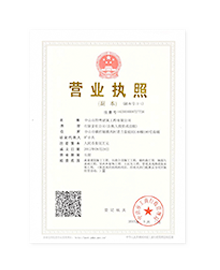 营业执照副本样本